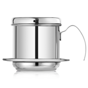 The new second-generation 304 stainless steel Vietnam pot coffee pot drip pot drip filter pot coffee filter cup brewing pot - Image 5
