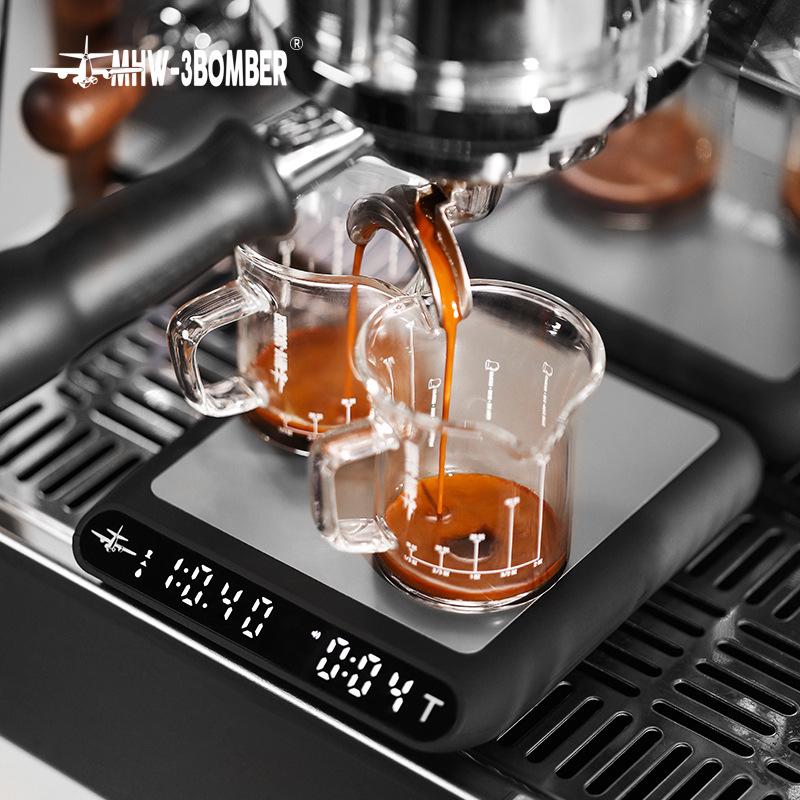 MHW-3BOMBER Formula Smart Coffee Scale with Timer and LED Display