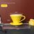V01 two-color filter cup lemon yellow