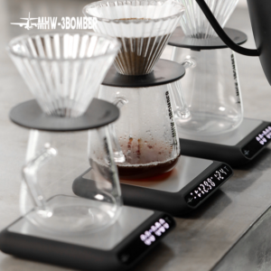 Bomber Formula professional hand-brewed scale Smart Coffee scale Italian hand-brewed weighing timer electronic weighing - Image 4