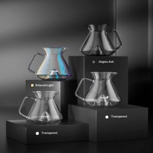 MHW Bomber coffee sharing glass drip pot with scale, hand-brewed coffee sharing pot, coffee maker utensils - Image 4