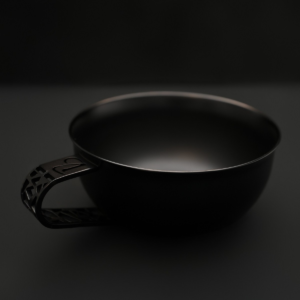304 stainless steel VanseerBarista 240ml coffee cup double-layer heat insulation latte cup brushed cup - Image 3