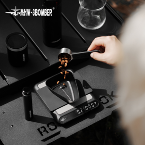 Bomber coffee scale, bean tray, sub-packing plate, bean tray, weighing coffee beans, measuring cup, weighing bean tray, special bowl, measuring spoon - Image 4