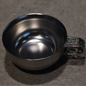 304 stainless steel VanseerBarista 240ml coffee cup double-layer heat insulation latte cup brushed cup - Image 4