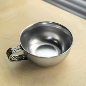 304 stainless steel VanseerBarista 240ml coffee cup double-layer heat insulation latte cup brushed cup - Image 5