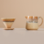 Oily yellow*High coffee pot filter set (450ml)