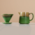 Gradient green*High coffee pot filter set (450ml)