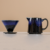 Flowing oil blue*High coffee pot filter set (450ml)