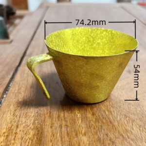 Light luxury retro high-end portable titanium cup tea cup extraction cup outdoor coffee measuring cup ounce cup - Image 5