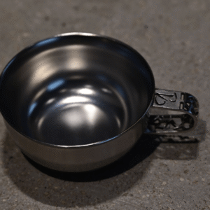 304 stainless steel VanseerBarista 240ml coffee cup double-layer heat insulation latte cup brushed cup - Image 6