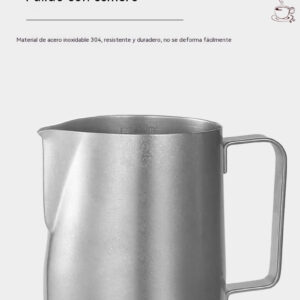 Retro industrial style coffee milk jug, hand-brewed coffee pot, pull flower jug, milk foam cup, pull flower cup, milk coffee utensils - Image 7