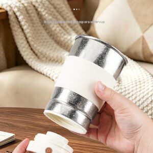 High-value pure titanium magnetic stirring cup coffee cup electric rechargeable portable lightweight cup with typec interface - Image 9