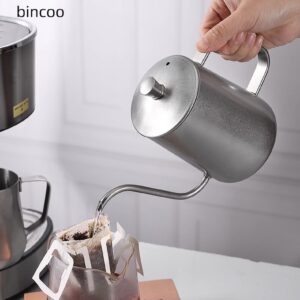 Retro industrial style coffee milk jug, hand-brewed coffee pot, pull flower jug, milk foam cup, pull flower cup, milk coffee utensils - Image 11